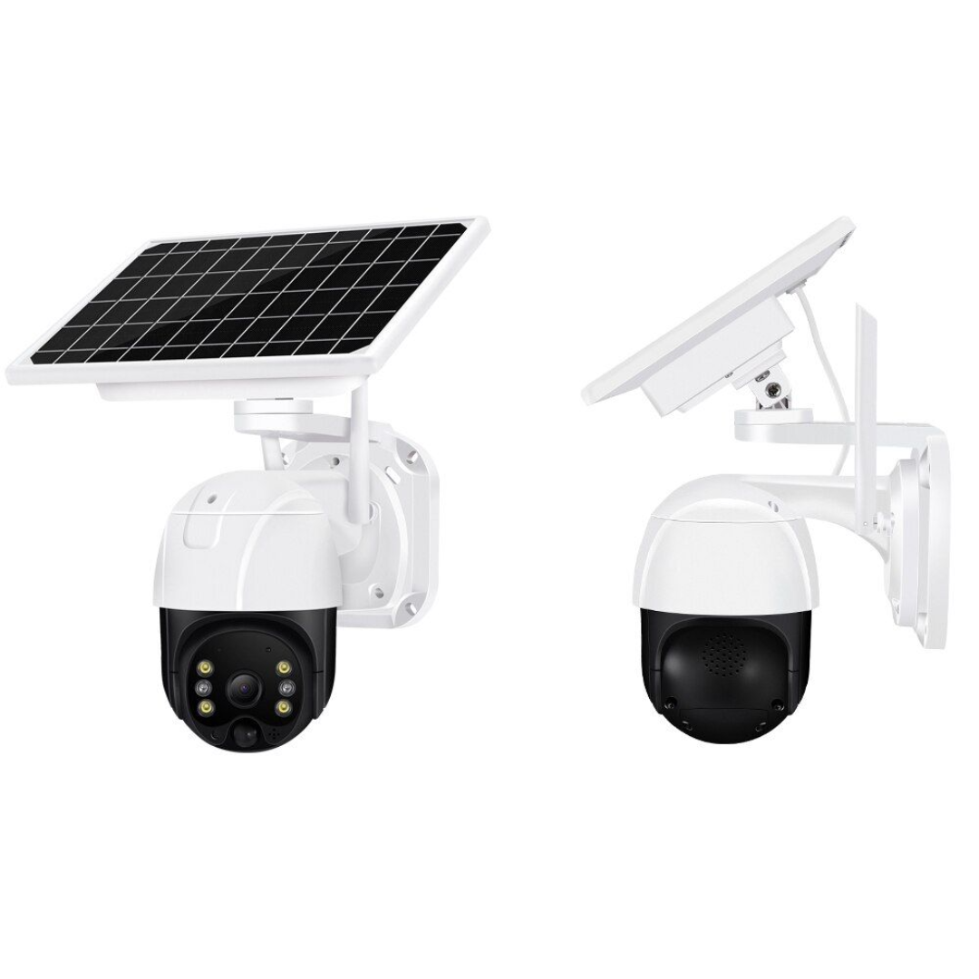 Camera Supraveghere Solara Autonoma WiFi 3MP - Rotire 360° cu Viziune Nocturna si Aplicatie Mobila - 8