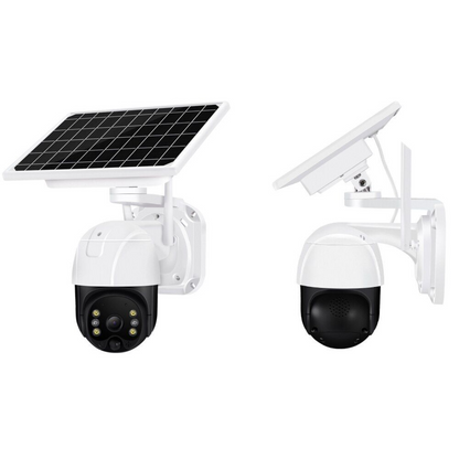 Camera Supraveghere Solara Autonoma WiFi 3MP - Rotire 360° cu Viziune Nocturna si Aplicatie Mobila - 8