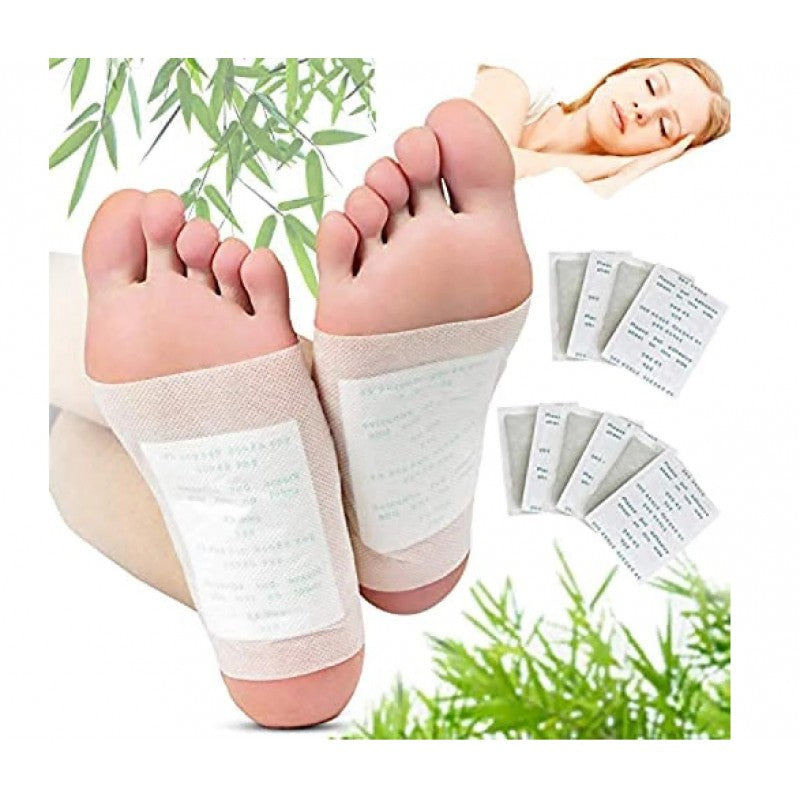 Set 5 Cutii Plasturi Detoxifiere Kinoki - Eliminare Toxine Naturala prin Talpi