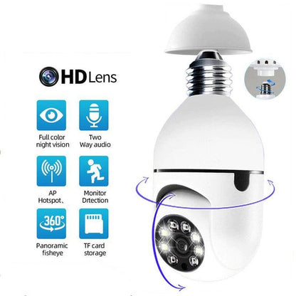 Camera de Supraveghere WiFi Tip Bec cu Rotire 355° Full HD - Senzor de Miscare PIR si Audio Bidirectional - 8