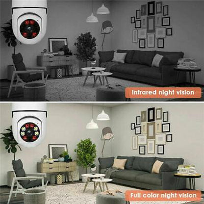 Camera de Supraveghere WiFi Tip Bec cu Rotire 355° Full HD - Senzor de Miscare PIR si Audio Bidirectional - 13