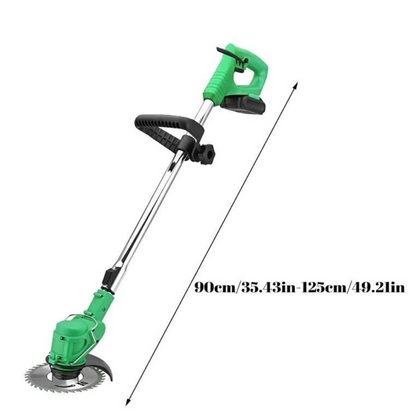 Motocoasa Electrica Profesionala cu 2 Acumulatori 48V 4000mAh - Lama Dubla pentru Iarba si Crengi