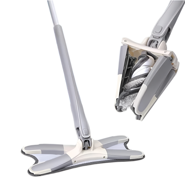Mop Spray 2in1 cu Pulverizator si Perie Rotativa 360° - Rezervor 400ml - 5