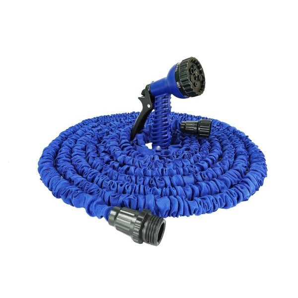 Furtun de gradina extensibil, lungime 22 m + Aparat de stropit inclus