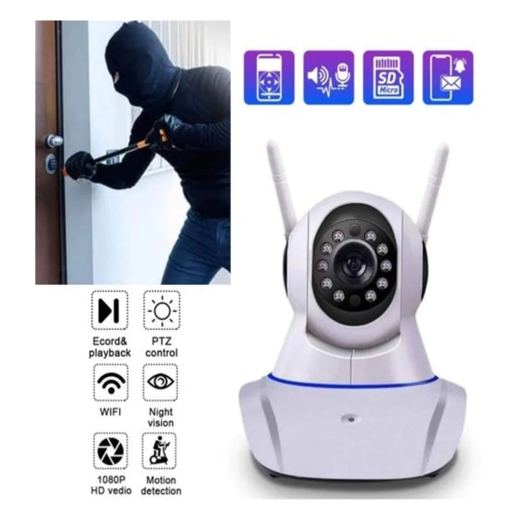 Camera Supraveghere WiFi Wireless 1080P cu Rotire si Detectare Miscare - Control Remote prin App - 8