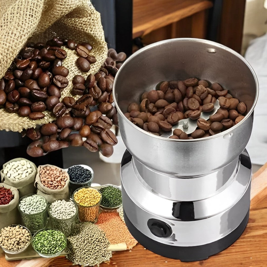 Rasnita Electrica Premium din Otel Inoxidabil - Pentru Cafea si Condimente
