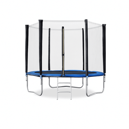 Trambulina copii cu plasa de protectie 244 X 220 cm, 120 kg