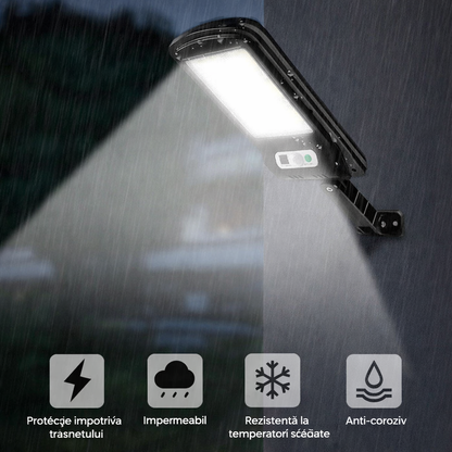 Set 5 x Proiector LED Solar COB cu Senzor de Mișcare