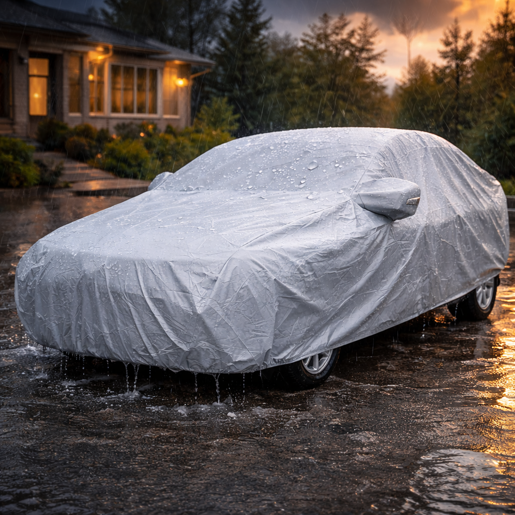 Husa auto impermeabila, protectie UV, ploaie, zapada, praf, all season