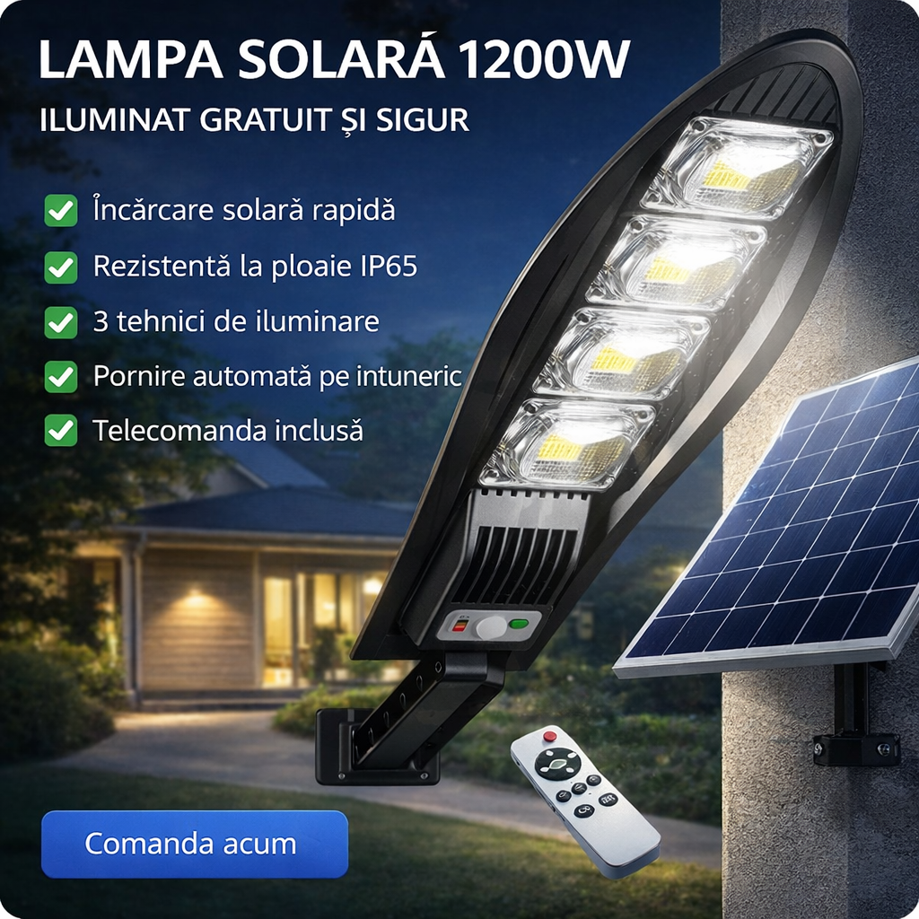 LAMPA SOLARA 1200W (V06)
