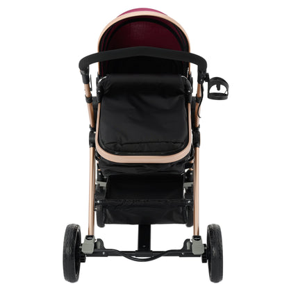 Carucior litle bird , cu suspensii , Purple 2in1 transformabil landou-sport