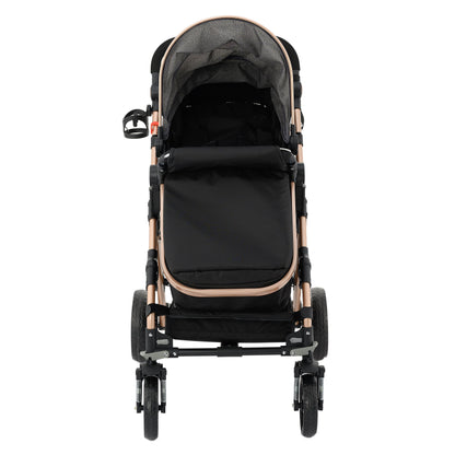Carucior litle bird , cu suspensii , GRI 2in 1 transformabil landou-sport