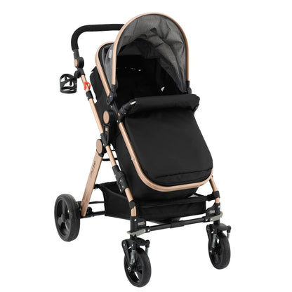 Carucior litle bird , cu suspensii , GRI 2in 1 transformabil landou-sport