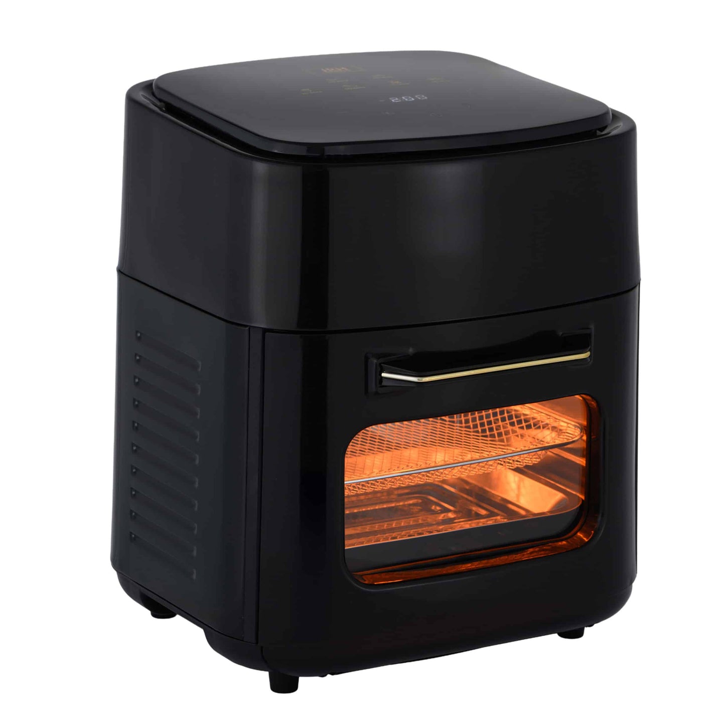 Friteuză cu Aer Cald Digitală 15L, 1400W – AirFryer Profesională cu 10 Programe, Panou LED, Tehnologie de Gătit Fără Ulei