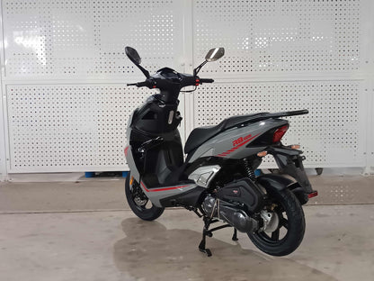 Scuter JRH R9 125CC, viteza 85 km/h, motor EFI, consum redus, gri