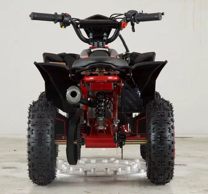 Atv 49cc rosu jrh 2 timpi benzina porniere electrica