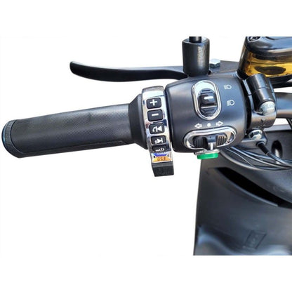 Scuter Electric alb 48V 30Ah 900W – Limitat 25 km/h, Autonomie 90 km, Fără permis