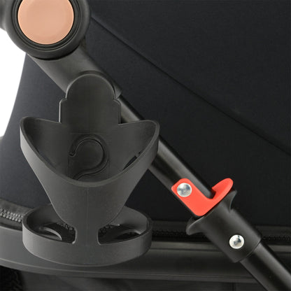 Carucior litle bird , cu suspensii , Negru 2in1 transformabil landou-sport