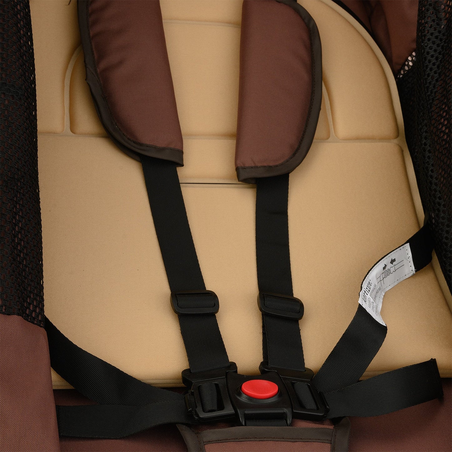 Carucior litle bird , cu suspensii , Maro (Beige) 2in 1 transformabil landou-sport