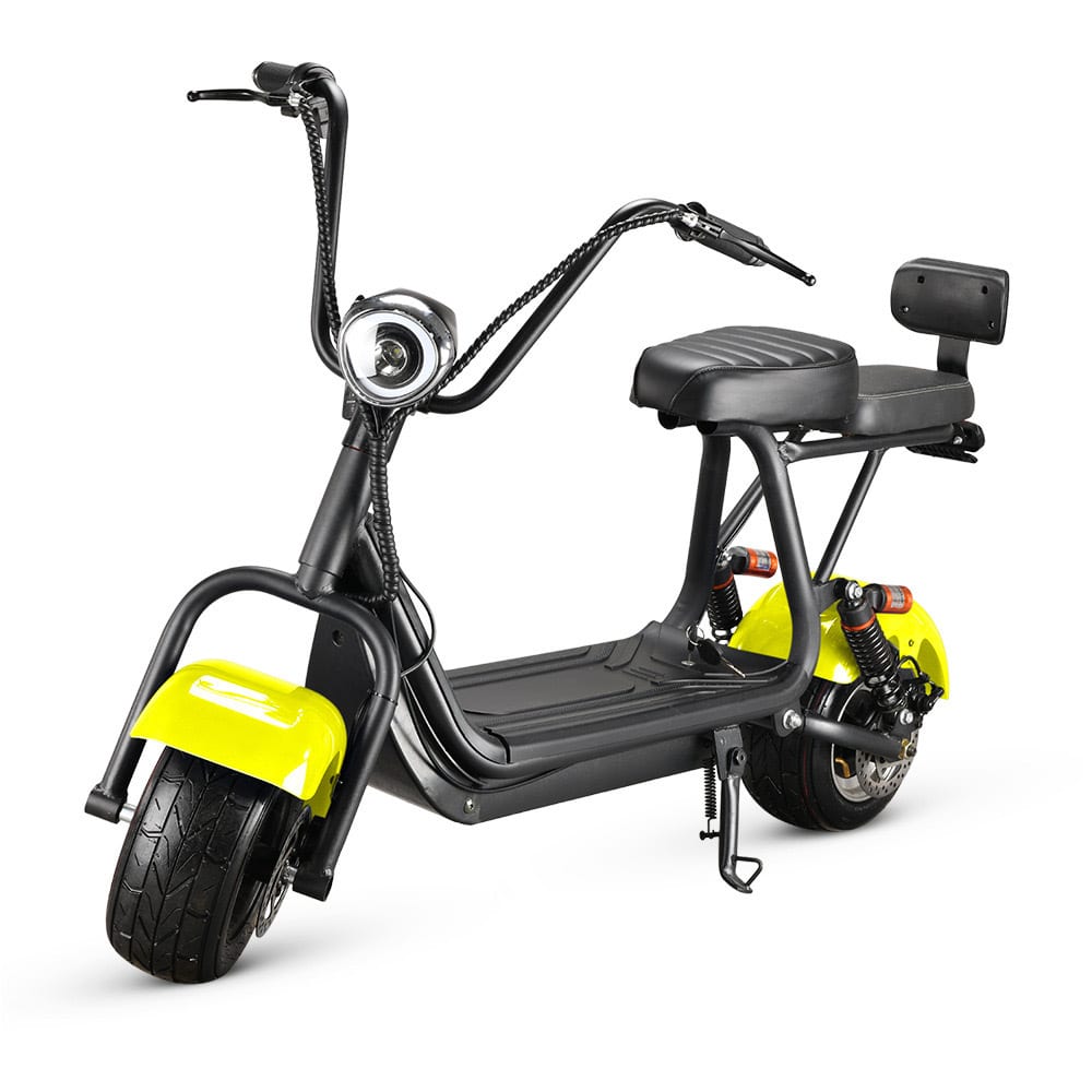 Scuter electric 800W 48V viteza limitata 25 km/h ,rosu negru albastrau galbin fara permis