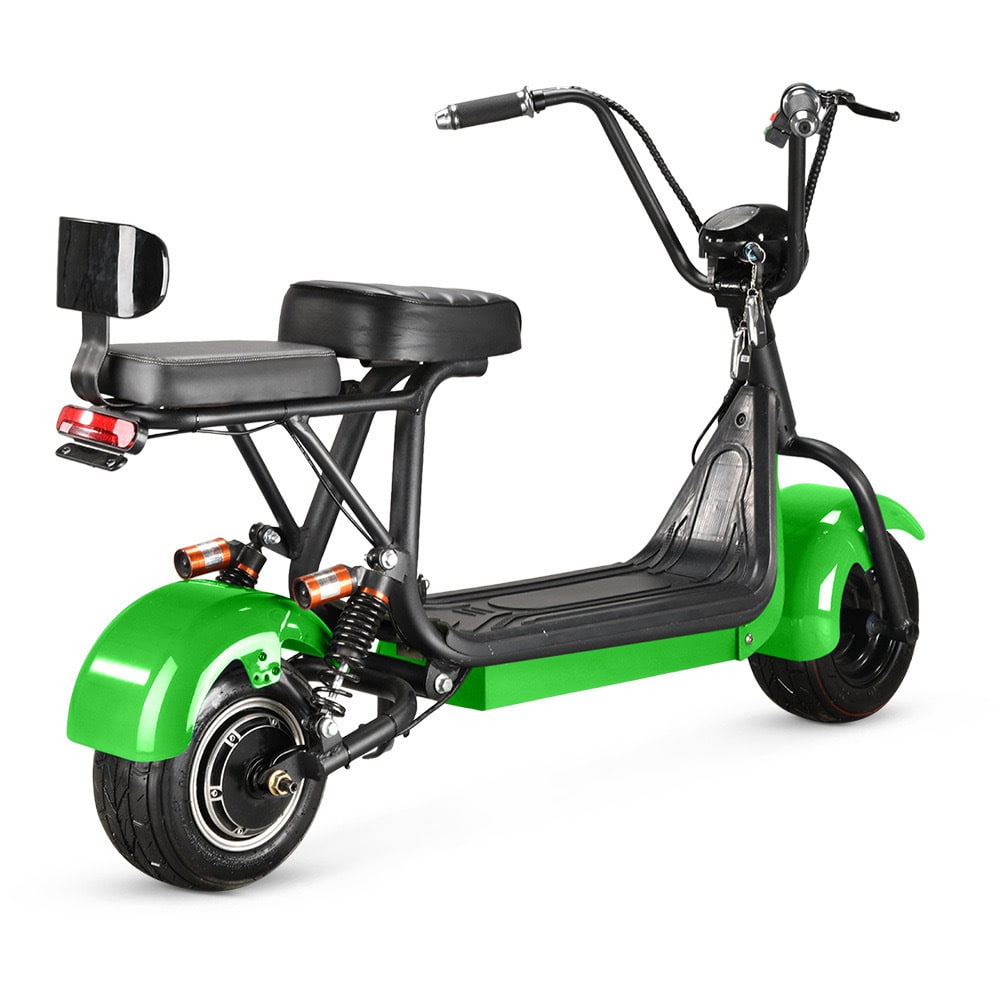 Scuter electric 800W 48V viteza limitata 25 km/h ,rosu negru albastrau galbin fara permis