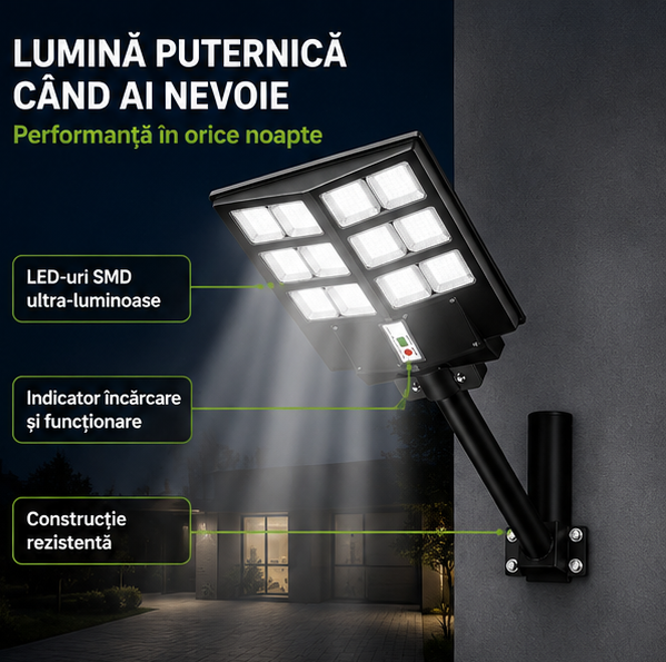 Lampa Solara 600W