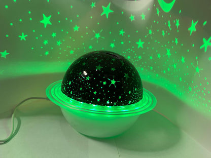 Lampa De Veghe Cu Proiector ,Cu Stele Si Luna, bluetooh