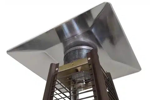 incalzitor terasa gaz piramidă jrh, negru