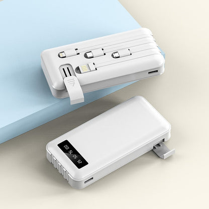 Baterie externa JRH pro Universal 10000mAh cu 4 cabluri