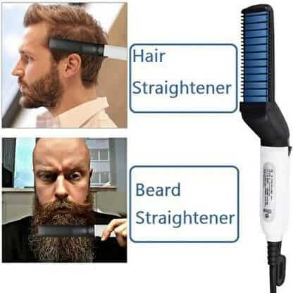 Perie electrică multifuncțională de îndreptat părul și barba STYLER MEN