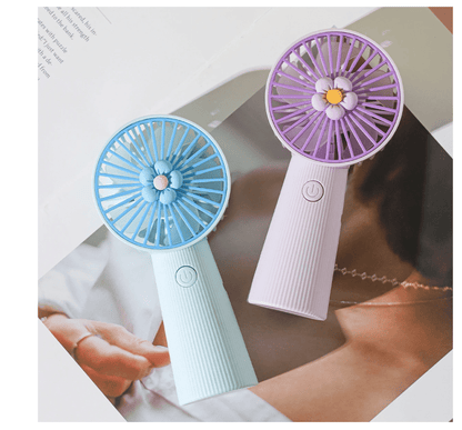 Ventilator de mana, reincarcabil,Incarcare USB, acumulator 1200 mAh,