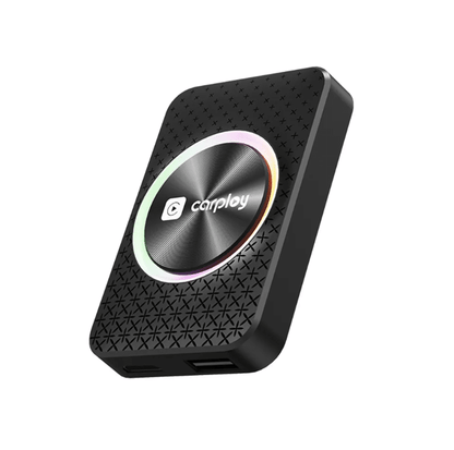 Adaptor CarPlay &amp; Android Auto Wireless 2 în 1, USB &amp; USB-C, Compatibil Apple și Android, Plug &amp; Play, Negru