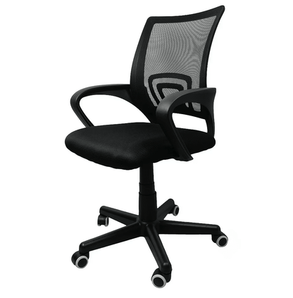 Scaun de birou ergonomic JRH, model Criro, Mesh, Negru, reglabil pe înălțime