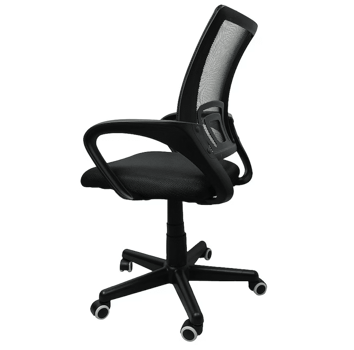Scaun de birou ergonomic JRH, model Criro, Mesh, Negru, reglabil pe înălțime