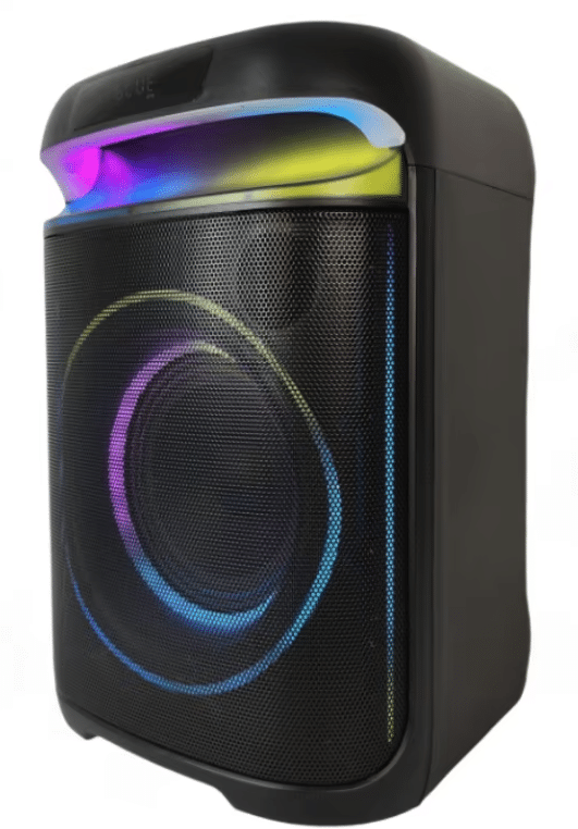 Boxă Portabilă JRH Party321, Difizur de 12”, Full LED Dinamic, Microfoan Wireless + Telecomandă