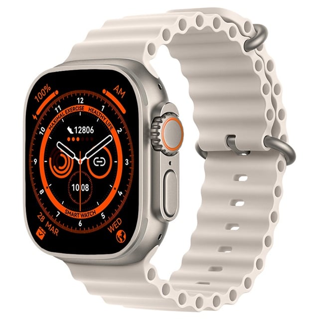 smart watch Ultra Series 8 , NFC Bărbați Femei Apeluri Bluetooth Încărcare fără fir Brățară fitness Ecran HD de 2 inchi