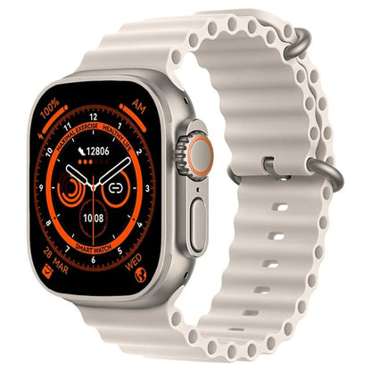 smart watch Ultra Series 8 , NFC Bărbați Femei Apeluri Bluetooth Încărcare fără fir Brățară fitness Ecran HD de 2 inchi