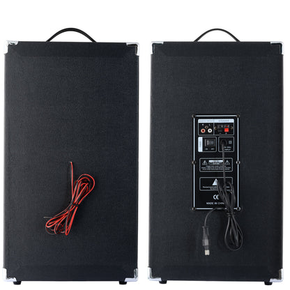Set boxe active Bluetooth 500W EQ5+ MICROPHONE WIRELESS