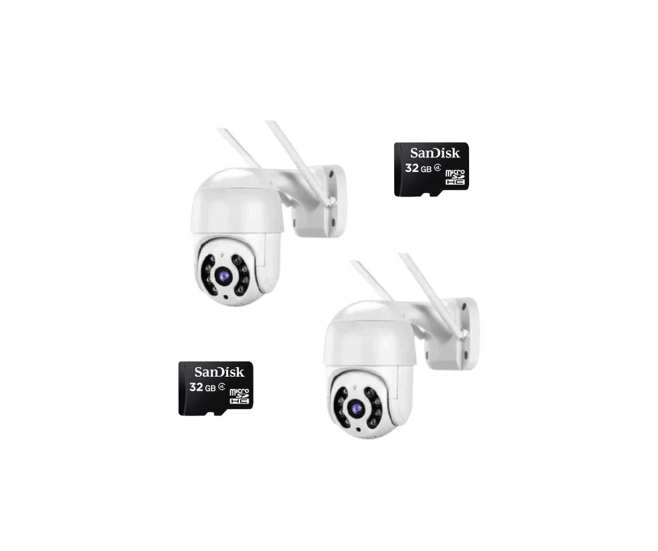 oferta pachet 2 camere jrh 2MP + 2 carduri cadou 32 GB
