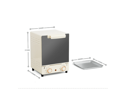 Mini cuptor electric de pâine 15L multifuncțional de uz casnic Coacerea pâinii Cuptor pentru pizza Tort Pâine prăjitor