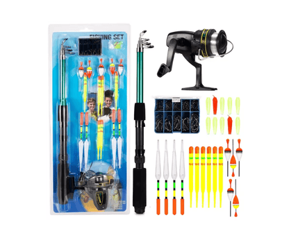 Set lanseta Undiță de pescuit spinning Combo 1,6 m undiță de spinning din fibră de carbon și kit de pescuit cu mulinetă telescopică de mare viteză 3,3:1