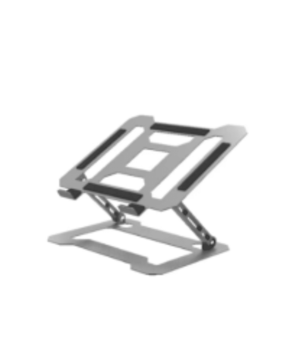 Suport Laptop Ergonomic din Aluminiu, 11-17.3”, Pliabil, Gri Argintiu – 20KG Capacitate