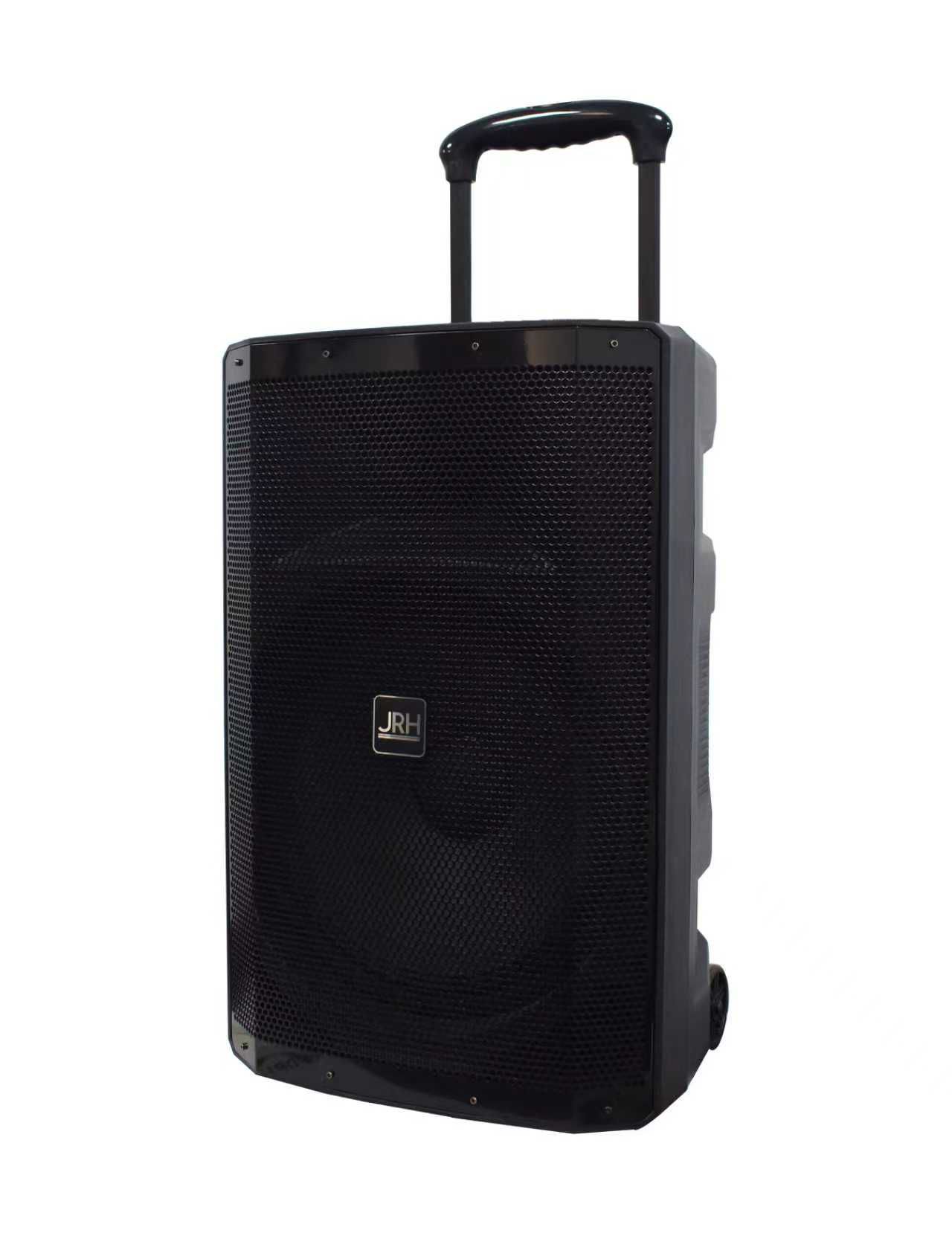 Boxă portabilă JRH Party 15 Bluetooth, troler și 2 microfoane