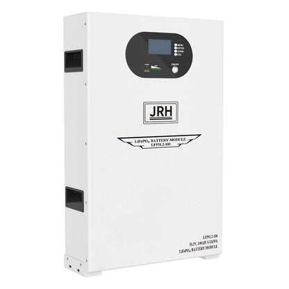 Baterie Solară LiFePO4 JRH 5.12 kWh, 51.2V, cu Display si bms