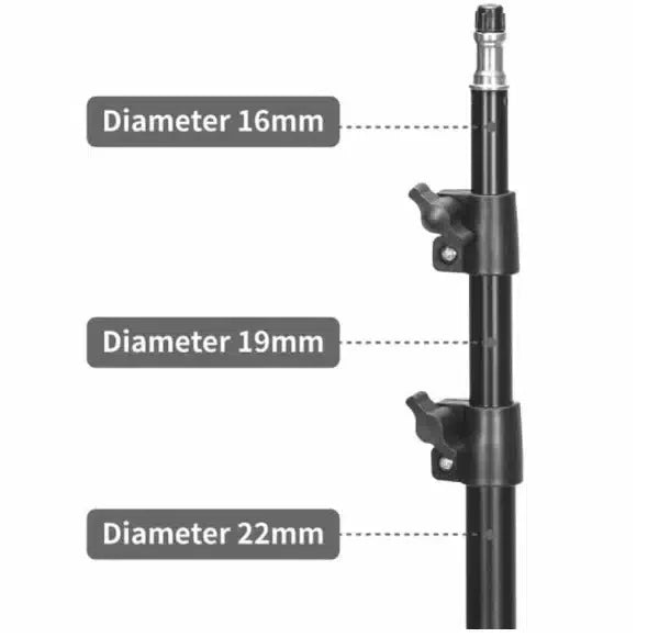 Trepied pentru inel de lumina, inaltime max. 210cm, sarcina maxima 5kg
