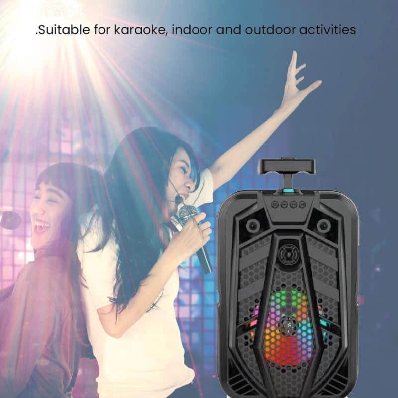 Boxa portabila ZQS-8133, microfon, 100W