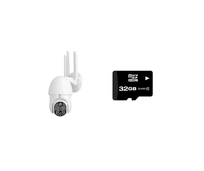 Camera rotativa 5mp IP supraveghere 63 LED HD 1944P WIFI 5MP C Cameră de securitate interior/exterior 4 antenă JRH