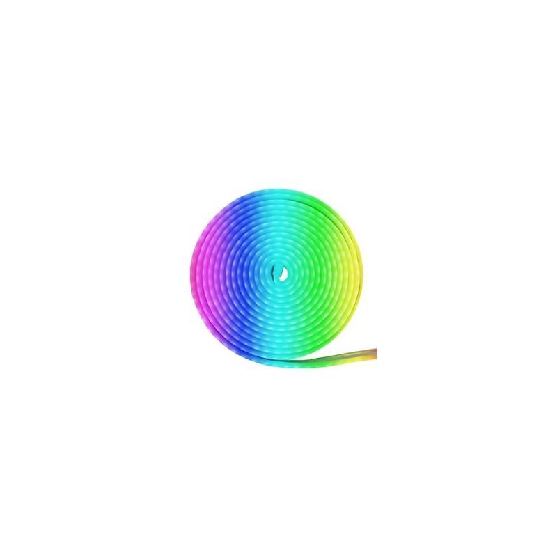 Furtun LED tip banda, SMD, exterior, flexibil, 10m, multicolor