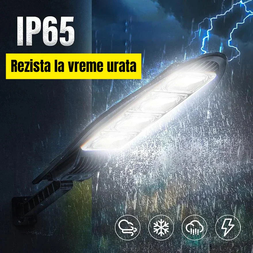 Lampa Stradala 1200W, Incarcare Solara, 55 CM