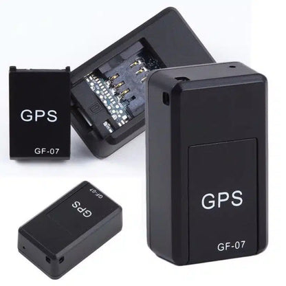 Mini Localizator GPS cu Magnet, Compatibil Smartphone, Negru